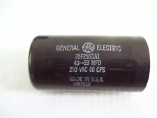 Vintage Garage Door Opener Motor Starting Capacitor 43-53 MFD 250 VAC in GUC