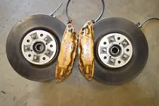 JDM SUBARU IMPREZA WRX FORESTER STI 5X100 FRONT DISK BRAKE BREMBO CALIPERS GDB