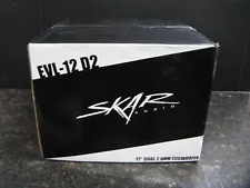 Skar Audio 12" Dual OHM Subwoofer EVL-2D2 Black 1250Watts