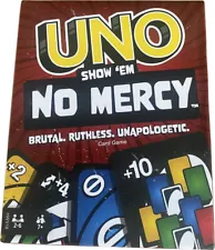 NEW! 2023 UNO Show 'Em No Mercy Card Game Ready To Ship!