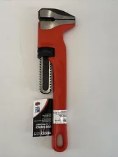 NOS RIDGID 12" Spud Wrench Adjustable Jaw Heavy Duty, 3/8"- 2 5/8" 31400 USA