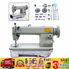 New ListingIndustrial Leather Sewing Machine Heavy Duty Leather Fabrics Sewing Machine!