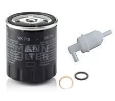 Diesel Fuel Filter Kit For Mercedes-Benz 240D 300CD 300D 300SD 300TD (For: 1976 Mercedes-Benz 240D)