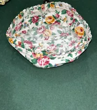 Longaberger Floral Liner For Small Catch-All Basket ~ LINER ONLY