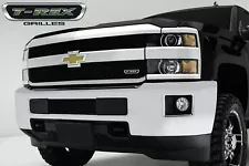 T-Rex 25122 Polished Billet Bumper Grille for 15-19 Silverado 2500, 15-17 3500