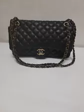 Chanel Classic Jumbo Double Flap Black Caviar GHW