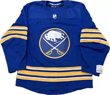 NWT Buffalo Sabres Blank Adidas MiC NHL Hockey Jersey Size 52