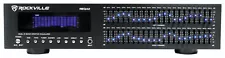 Rockville REQ42-B Black 19" 2 x 21 Band Graphic Equalizer