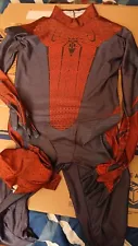 The Amazing Spiderman Spandex Suit Mclean Pattern Mens Measurements In Pictures