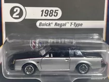 Racing Champion MINT 1985 Buick Regal T Type, Black, 1/64