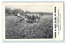 Bush & Bog Plow At Work Cutaway Harrow Higganum CT - Agriculture Farming