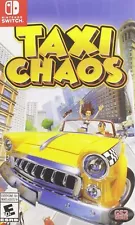 Taxi Chaos - Nintendo Switch [Crazy Action Arcade Racing Platformer] Brand NEW