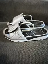 Nike Jordan Hydro 5 Solarsoft 820257-003 Gray Black Slide Sandals Mens Size 12