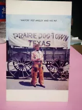 Amarillo Texas Prairie Dog Town rock shop western curios 1950s covered wagon