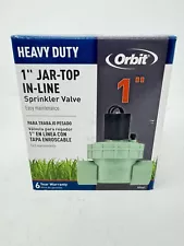 Orbit 1 in. NPT Green Jar Top Sprinkler Valve 57461