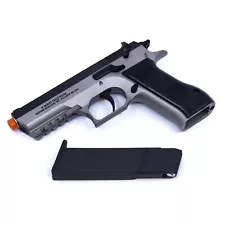 CyberGun Magnum Research Baby Desert Eagle Dual Tone CO2 GBB Airsoft Pistol