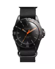 Filson Dutch Harbor Watch | Black and Orange | Discontinued | | Limited Edition