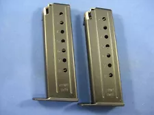 TWO NEW H&K P7M8 Factory Original BLUE 8 rd. Magazine 9mm Heckler & Koch