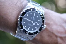 1993 Rolex Submariner No Date 2 Line Tritium Dial Ref 14060 BIRTH YEAR SUB!