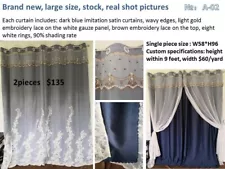 Custom drapes 4 panels