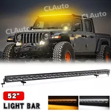 22" 32" 42'' 52'' DRL LED Work Light Bar Spot Flood Offroad Driving ATV SUV UTV