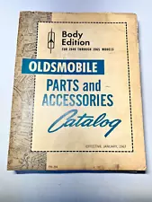 Original 1949 - 1965 Oldsmobile Body Parts & Accessories Catalog