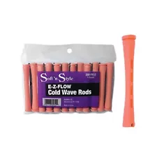 PERM RODS PINK LONG BEAUTY SALON Curling Rod EZ COLD WAVE HAIR - 1 DOZEN