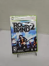 ROCK BAND 2 MICROSOFT XBOX 360 2008 BRAND NEW FACTORY SEALED NBO NIP VIDEO GAME