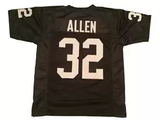 Marcus Allen UNSIGNED CUSTOM Sewn Stitched Black Jersey - M, L, XL, 2XL, 3XL