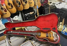 1960s Vintage Hofner Violin Bass With Original Hard Case