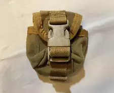 USMC M-67 Grenade Pouch Coyote Brown MOLLE ILBE FILBE NSN 8465-01-558-5185 USED