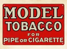 cool art for sale American. 1930s. For Pipe or Cigarette metal tin sign