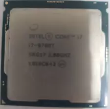 FOR SALE: Intel 8 - Core i7-9700T 2.0 GHz SRG17 Processor