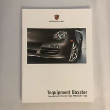 Porsche Boxster ACCESSORIES Sales Brochure Catalog 2006 2007 Wheel Rims +