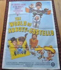 The World of Abbott and Costello Original Movie Poster 1965- #65/133