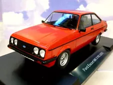 MCG 1/18 DIECAST 1977 FORD ESCORT MK2 MKII RS2000 IN SIGNAL RED MCG18249