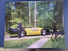 Autographed Dirt Late Model Racing Photograph