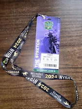 2024 Belmont Stakes at Saratoga Ticket Stub w/ Lanyard - Dornoch