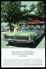 1965 Pontiac Catalina Convertible Vintage Ad "Some Cars Try to Look Like..."