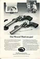 1980 Print Ad of Dan Wesson Arms Model P15 2VH Double-Action Revolver