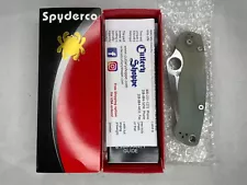 Spyderco Paramilitary 2 Tanto Jade G10 M4 Satin Blade Knife C81GM4PT2