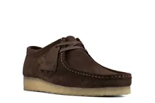 wallabees dark brown