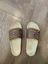 Gucci x Disney GG Supreme Mickey Mouse Slides Sandals (Size 39)