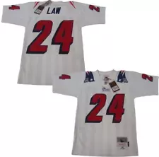 New 1995 Ty Law #24 New England Patriots Mens Mitchell & Ness Legacy Jersey $150