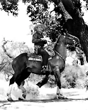 Gene Autry great pose riding Champion World's Wonder Horse 24x36 inch poster