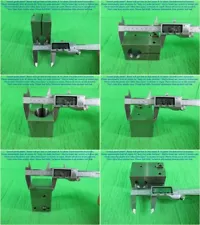 Spindle steel support as photo, for Nakanishi NE211 EM-3060 NR-3060S, FedEx-DHL.