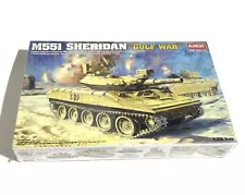 Academy Hobby 1/35 M551 Sheridan "Gulf War" Model Kit NEW SEALED Tank Turret