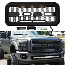 For 2011-2016 Ford F250 F350 F450 F550 Super Duty Raptor Style Front Grill W/LT