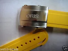 ORIS 7673 7375 7653 S Steel Buckle 07 34 20 40 for Aquis Diver rubber strap band