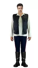 Star Wars Han Solo ANH A New Hope Vest Shirt Pants Costume Set